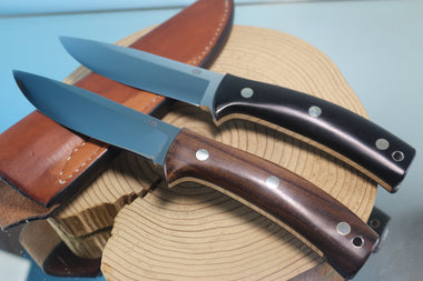 NOBUAKI YAMAMOTO NY-80 "Semi Skinner & Hunter" 4-3/4" Solid VG-10 Mirror Polished Blade