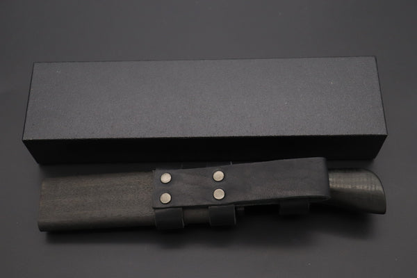 Nomura Kenta  NKE-1 "Black Samurai I" White Steel No.2 Damascus