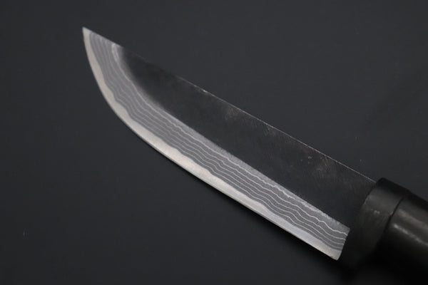 Nomura Kenta  NKE-1 "Black Samurai I" White Steel No.2 Damascus