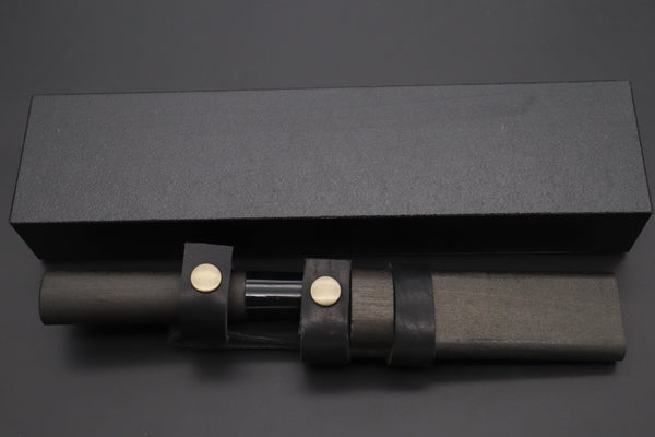 Nomura Kenta  NKE-2 "Black Samurai II" White Steel No.2 Damascus