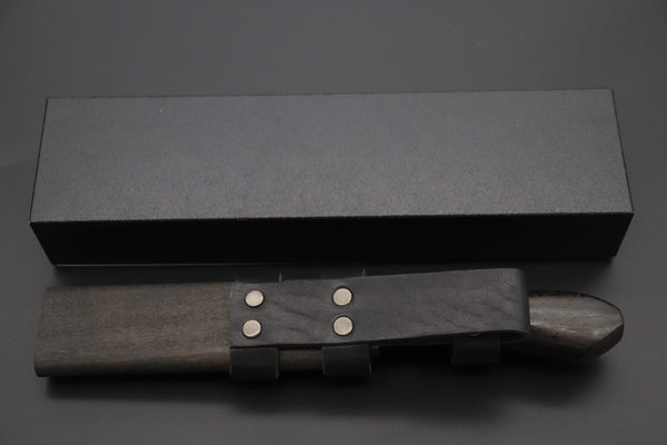 Nomura Kenta  NKE-3 "Black Samurai III" White Steel No.2 Damascus