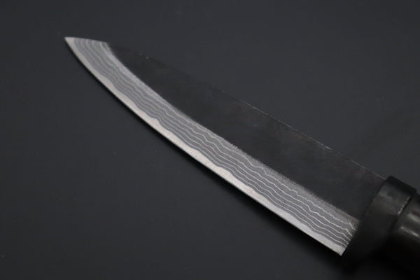 Nomura Kenta  NKE-3 "Black Samurai III" White Steel No.2 Damascus