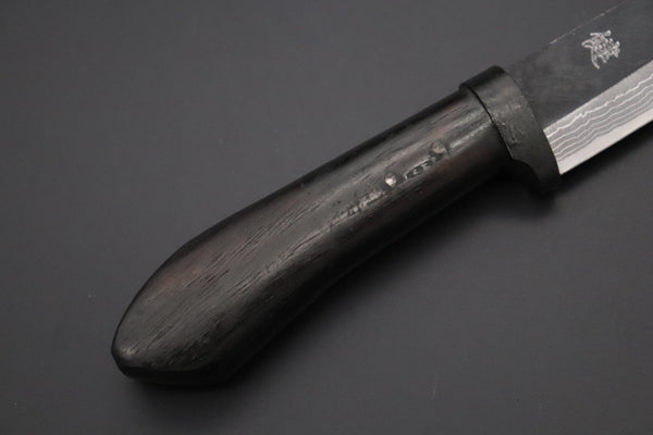 Nomura Kenta  NKE-3 "Black Samurai III" White Steel No.2 Damascus