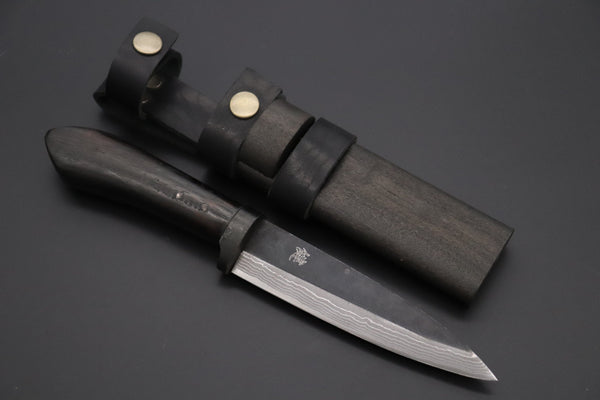 Nomura Kenta  NKE-3 "Black Samurai III" White Steel No.2 Damascus