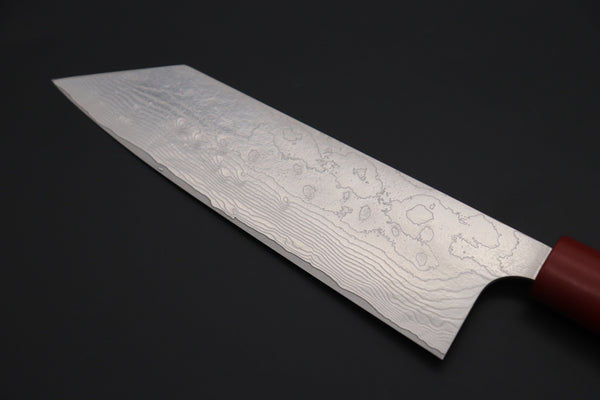 Nomura Kenta NKE-4 VG-10 Nickel Damascus Bunka 180mm (7 Inch)
