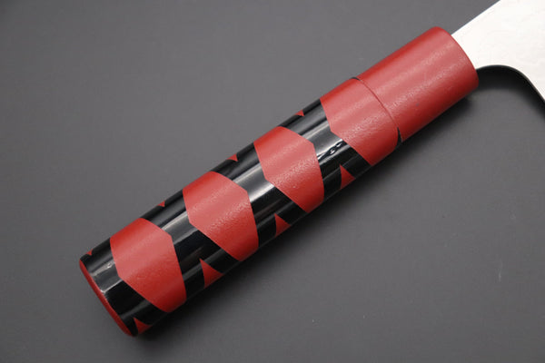 Nomura Kenta NKE-4 VG-10 Nickel Damascus Bunka 180mm (7 Inch)