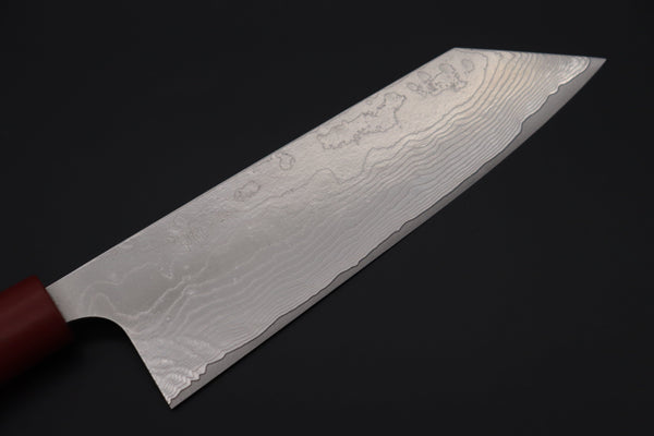 Nomura Kenta NKE-4 VG-10 Nickel Damascus Bunka 180mm (7 Inch)