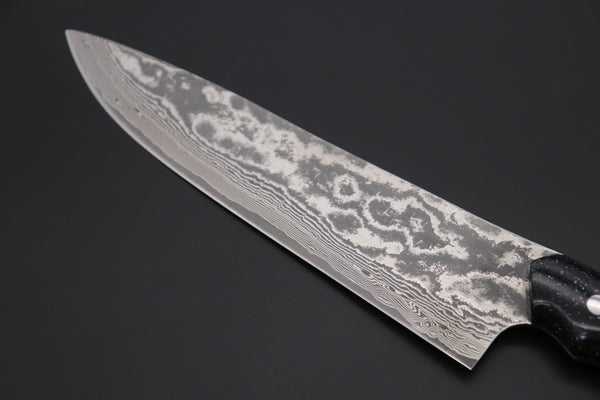 Nomura Ryo NR-05 VG-10 Nickel Damascus Gyuto 210mm (8.2 Inch)