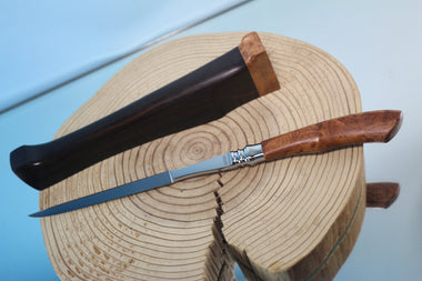 Ritsu Maruyama RM-40  "DESK DIRK" ATS-34 Premium steel blade, with Stand