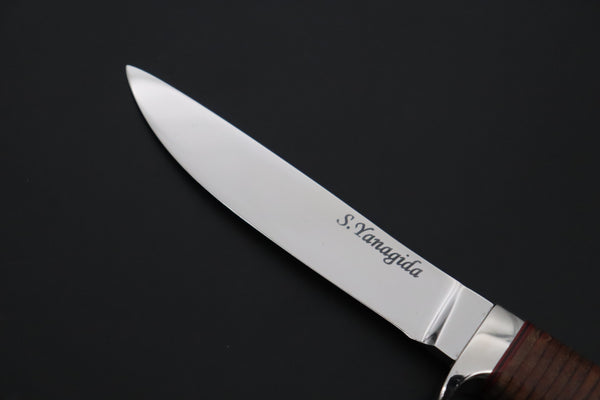 Seiji Yanagiba YS-35 Custom Outdoor Slim Utility (OU-31 Mono Steel)