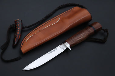 Seiji Yanagiba YS-35 Custom Outdoor Slim Utility (OU-31 Mono Steel)