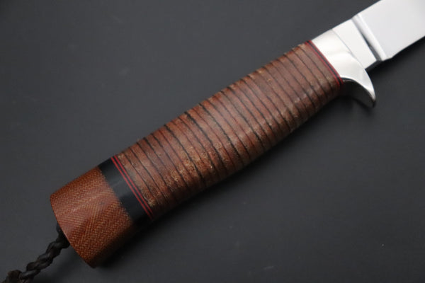 Seiji Yanagiba YS-35 Custom Outdoor Slim Utility (OU-31 Mono Steel)