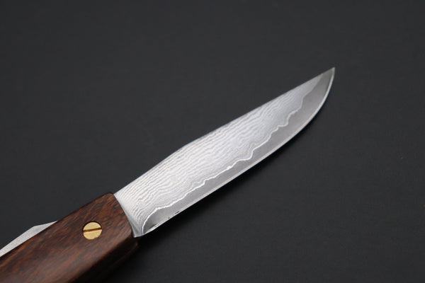 Seiji Yanagida YS-24-1 Custom Higonokami Folder (Desert Ironwood Handle)