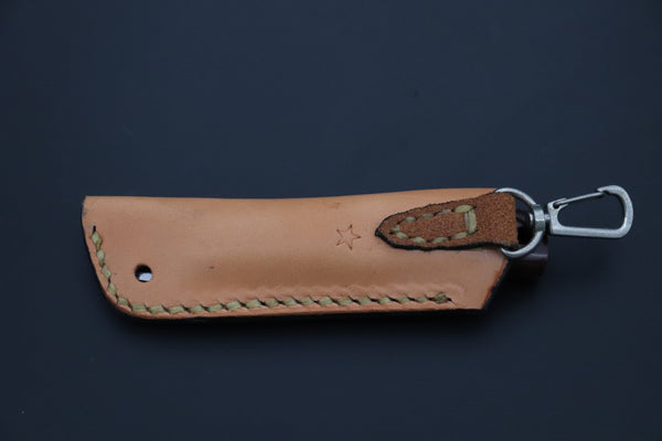 Seiji Yanagida YS-49-1 Custom Higonokami Folder (Desert Ironwood Handle)