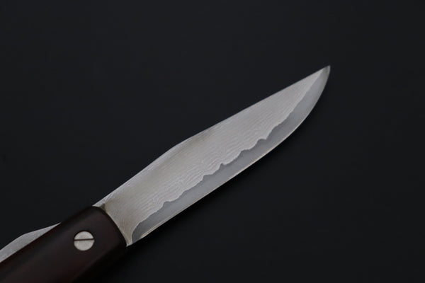 Seiji Yanagida YS-49-1 Custom Higonokami Folder (Desert Ironwood Handle)
