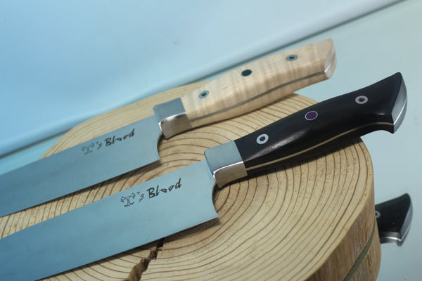 Takumi Ichikawa Custom Kitchen Knife TI-20 Santoku 180mm (7 Inch)