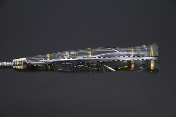 Tomoyoshi Arakawa TA-19 Silver Tanto Hunter