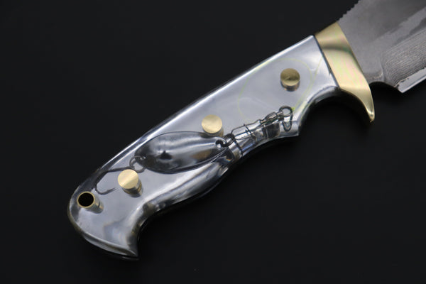 Tomoyoshi Arakawa TA-19 Silver Tanto Hunter