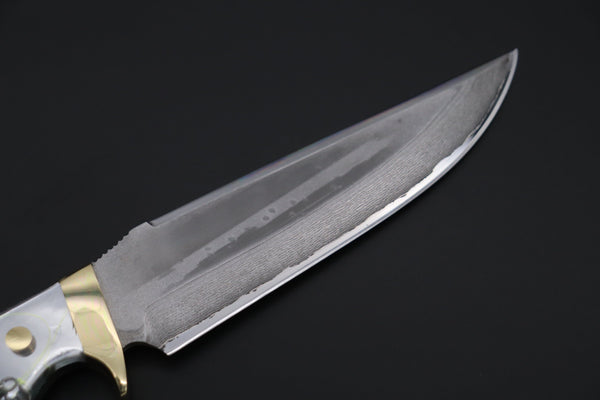 Tomoyoshi Arakawa TA-19 Silver Tanto Hunter