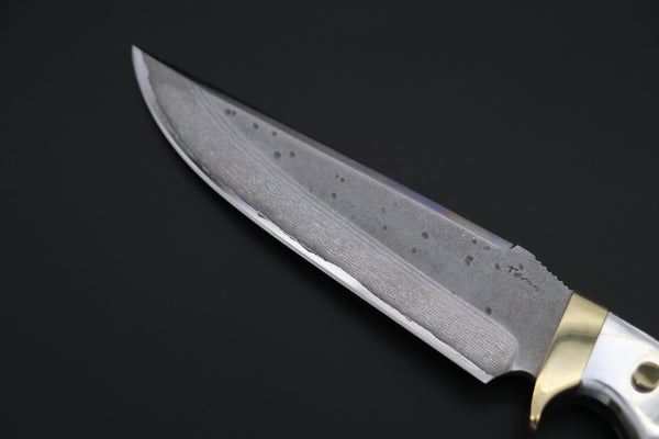Tomoyoshi Arakawa TA-19 Silver Tanto Hunter