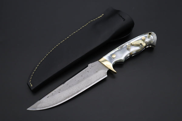 Tomoyoshi Arakawa TA-19 Silver Tanto Hunter