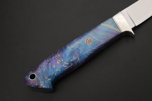 Tomoyoshi Arakawa TA-24 ZDP-189 / ATS-34 San-Mai Petit Hunter