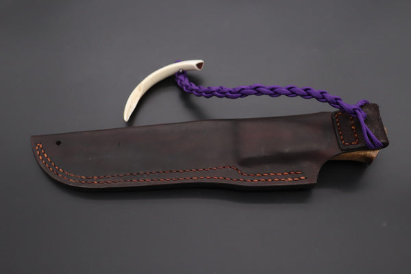 Toshiyuki Takahashi TT-11 “Wild Dream Hunter XI"(Copper-Brown D-2 Edition) - JapaneseKnifeDirect.Com
