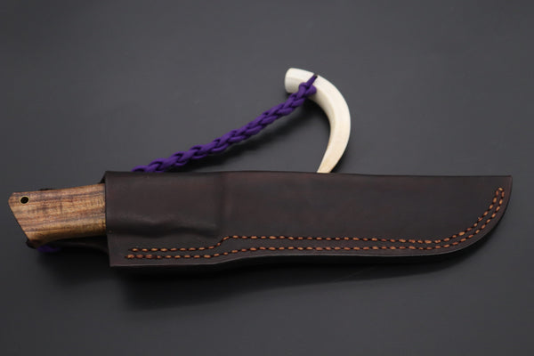 Toshiyuki Takahashi TT-11 “Wild Dream Hunter XI"(Copper-Brown D-2 Edition) - JapaneseKnifeDirect.Com