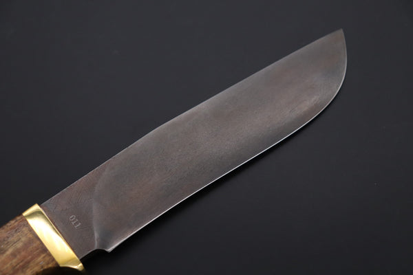 Toshiyuki Takahashi TT-11 “Wild Dream Hunter XI"(Copper-Brown D-2 Edition) - JapaneseKnifeDirect.Com