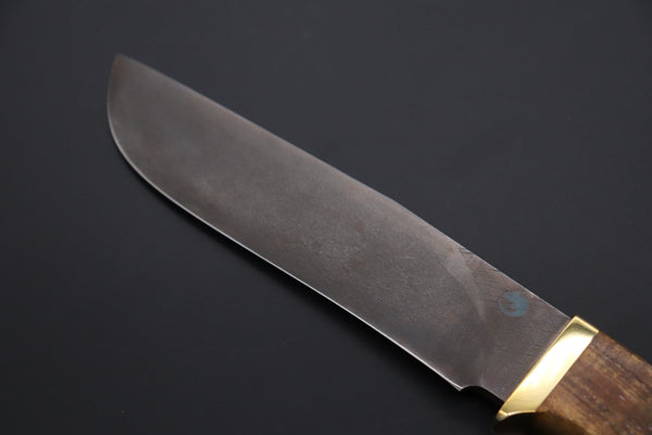 Toshiyuki Takahashi TT-11 “Wild Dream Hunter XI"(Copper-Brown D-2 Edition) - JapaneseKnifeDirect.Com