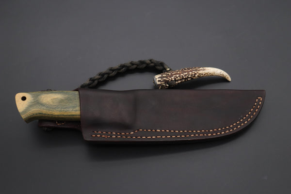 Toshiyuki Takahashi TT-6 “Wild Dream Hunter VI"(Copper-Brown D-2 Edition) - JapaneseKnifeDirect.Com