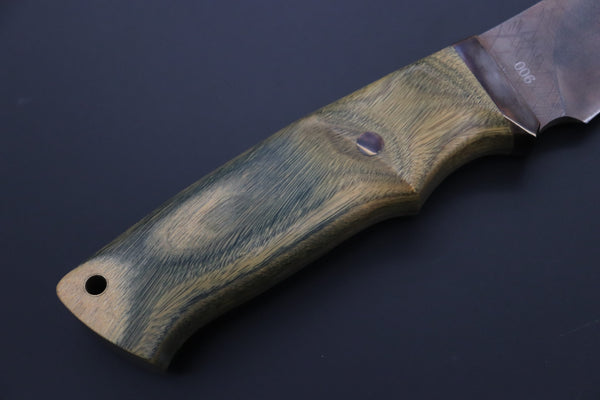 Toshiyuki Takahashi TT-6 “Wild Dream Hunter VI"(Copper-Brown D-2 Edition) - JapaneseKnifeDirect.Com