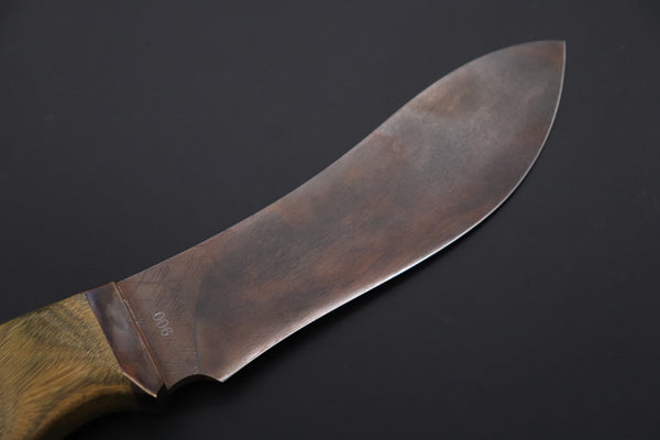 Toshiyuki Takahashi TT-6 “Wild Dream Hunter VI"(Copper-Brown D-2 Edition) - JapaneseKnifeDirect.Com