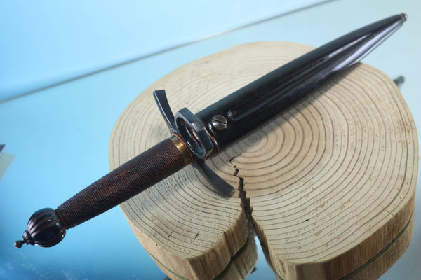 Yukio Nibe  R5-9  Tanken Knife made from Antique Japanese Sword steel  (Zanketsuko 残欠鋼)