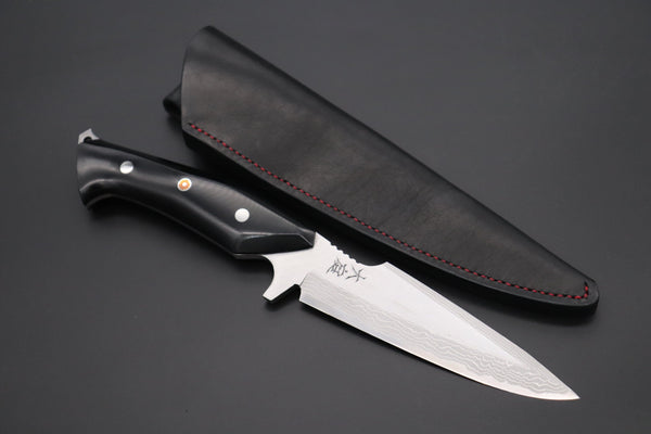 Yuma Ooba OO-1 White Shark | White Steel No.2 Damascus