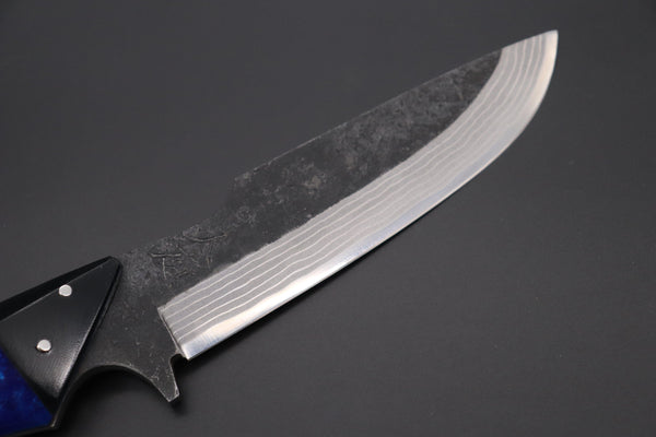 Yuma Ooba OO-2 Ocean in the Dark | White Steel No.2 Damascus