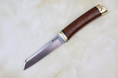 Hattori 傘 SAN-GECKO Limited Edition GECKO-05E Classic Tanto (Desert Ironwood Handle)