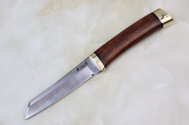 Hattori 傘 SAN-GECKO Limited Edition GECKO-05G Classic Tanto (Desert Ironwood Handle)