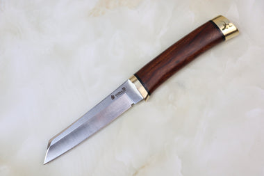 Hattori 傘 SAN-GECKO Limited Edition GECKO-05J Classic Tanto (Desert Ironwood Handle)