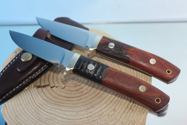 Fumio Inagaki FI-450 ZDP Drop point Hunter, 4" Hitachi ZDP-189 Premium Powdered steel Blade