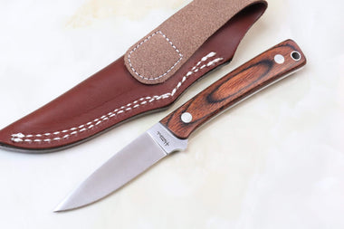 Hattori #845M Natural Little Hunters (Drop Point) - JapaneseKnifeDirect.Com