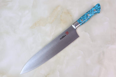 Takumi Ichikawa Custom Kitchen Knife TI-10 Gyuto 200mm (8 Inch), Uniqu