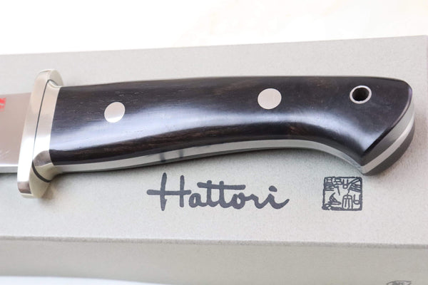 Hattori FT-100E Fighters (African Ebonywood Handle) - JapaneseKnifeDirect.Com