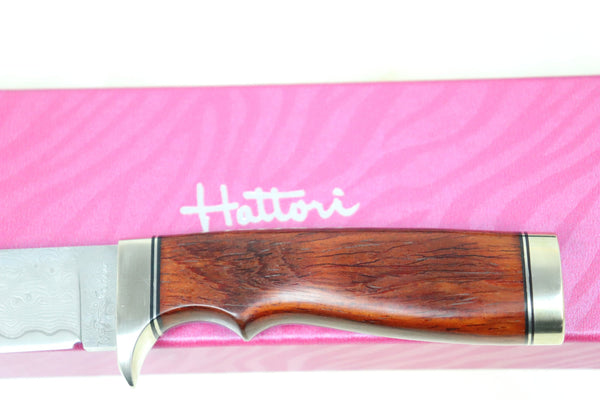 Hattori KD30-104 Cowry X Damascus Perfect Hunter