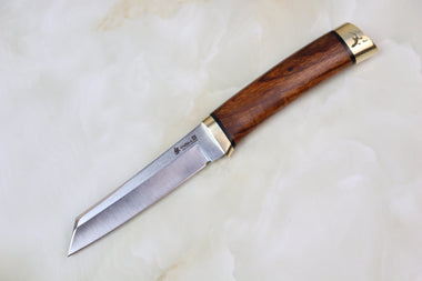Hattori 傘 SAN-GECKO Limited Edition GECKO-05B Classic Tanto (Desert Ironwood Handle)