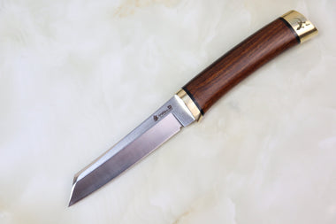 Hattori 傘 SAN-GECKO Limited Edition GECKO-05I Classic Tanto (Desert Ironwood Handle)