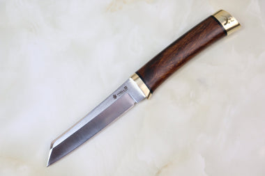 Hattori 傘 SAN-GECKO Limited Edition GECKO-05K Classic Tanto (Desert Ironwood Handle)