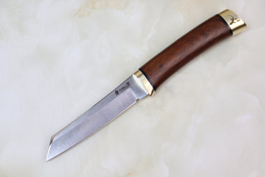 Hattori 傘 SAN-GECKO Limited Edition GECKO-05M Classic Tanto (Desert Ironwood Handle)