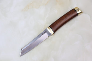 Hattori 傘 SAN-GECKO Limited Edition GECKO-05R Classic Tanto (Desert Ironwood Handle)