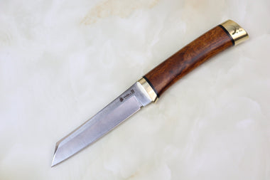 Hattori 傘 SAN-GECKO Limited Edition GECKO-05S Classic Tanto (Desert Ironwood Handle)